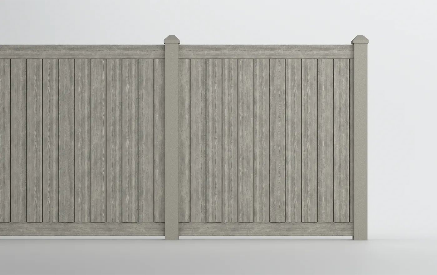 Breckenridge (SimTek) Molded Polyethylene fence