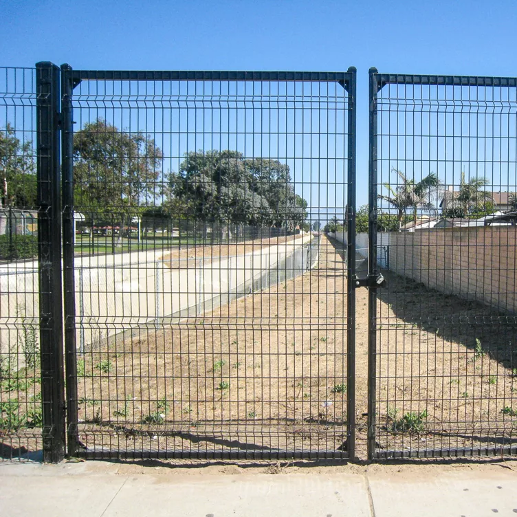 Chain Link Gate Galvanized or Vinyl-Coated fence