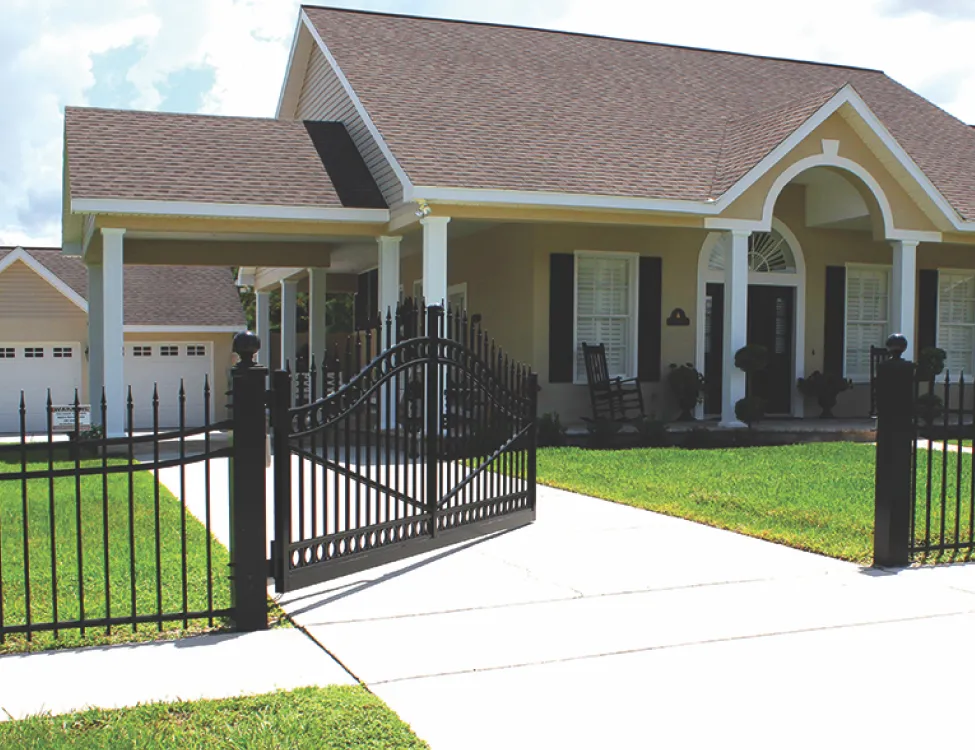 DoorKing 6550 (Heavy Swing) — RKC Wood Care Pros in Lenexa, KS