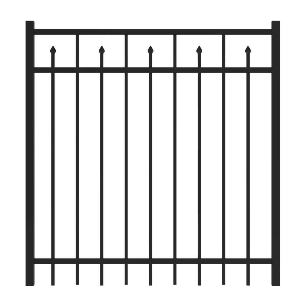 Vinyl Double Drive Gate Vinyl fence
