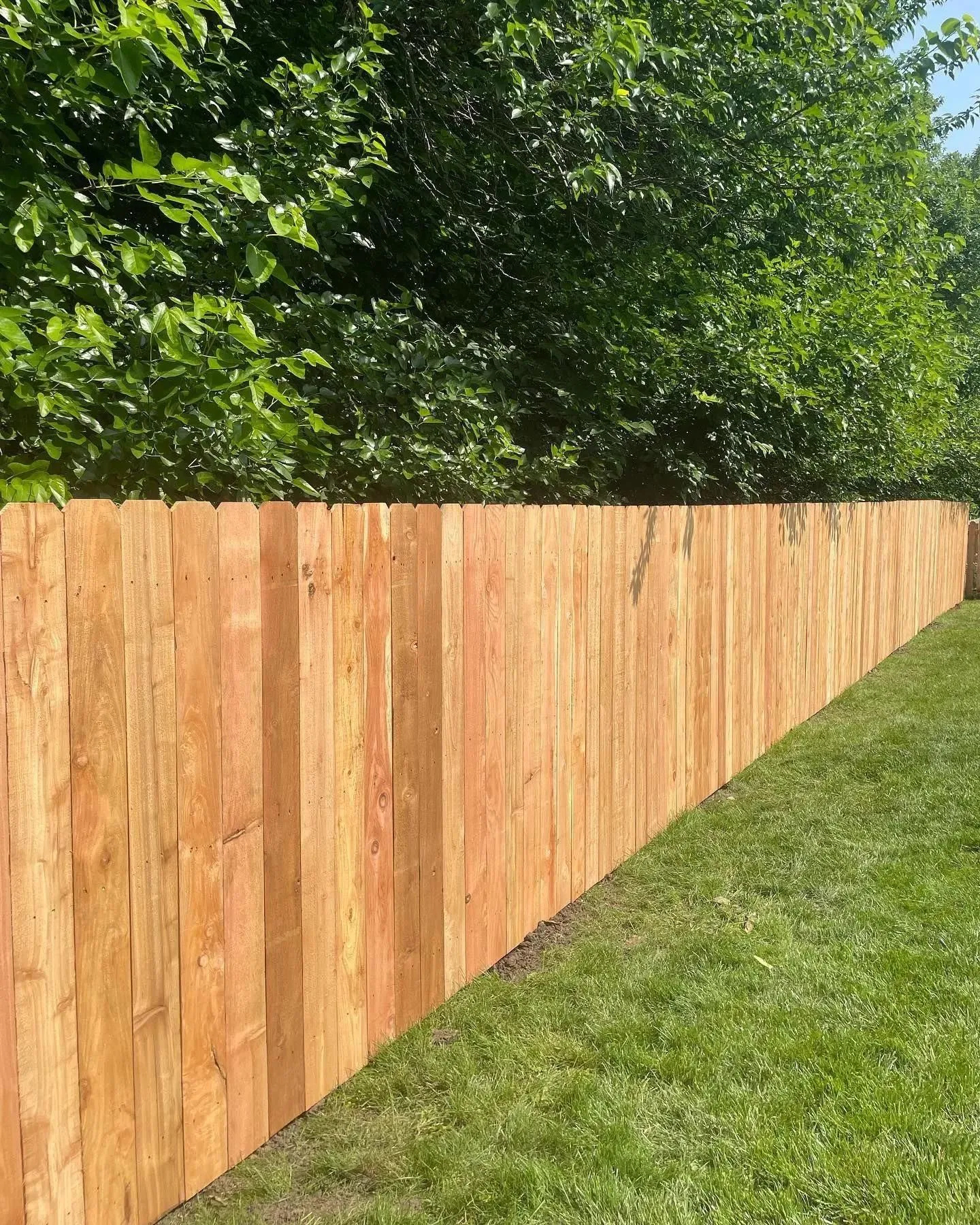 Vinyl privacy fence in Overland Park, KS by RKC Wood Care Pros