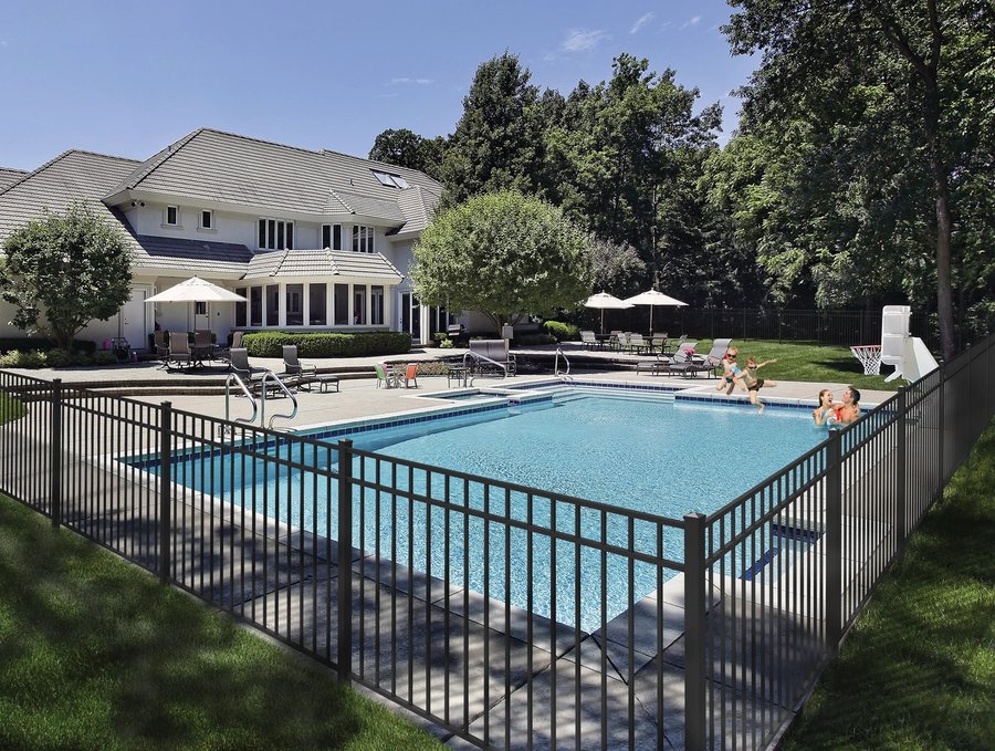 Pool fence install in Greenwood by RKC Wood Care Pros
